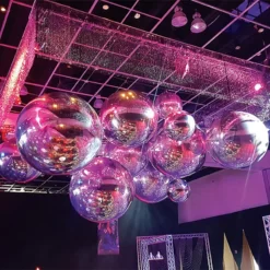 inflatable mirror ball