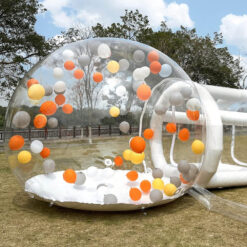 Свадебная палатка с пузырьками